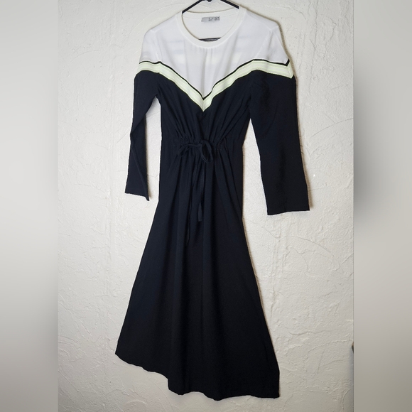 İkoll Nowegian Celtic Renaissance Midevil Princess Maxi Dress Size Small Vintage - Picture 2 of 13